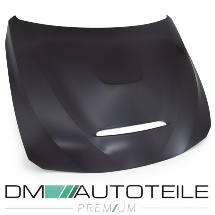 Set Sport Motorhaube + Lufteinlass schwarz passt für BMW 3er F30 F31 4er F32 F33 F36 nicht M3 GTS