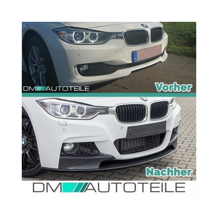 Sport-Performance Umbau Spoiler + Diffusor+Ansätze passt für BMW F30 F31 M-Paket