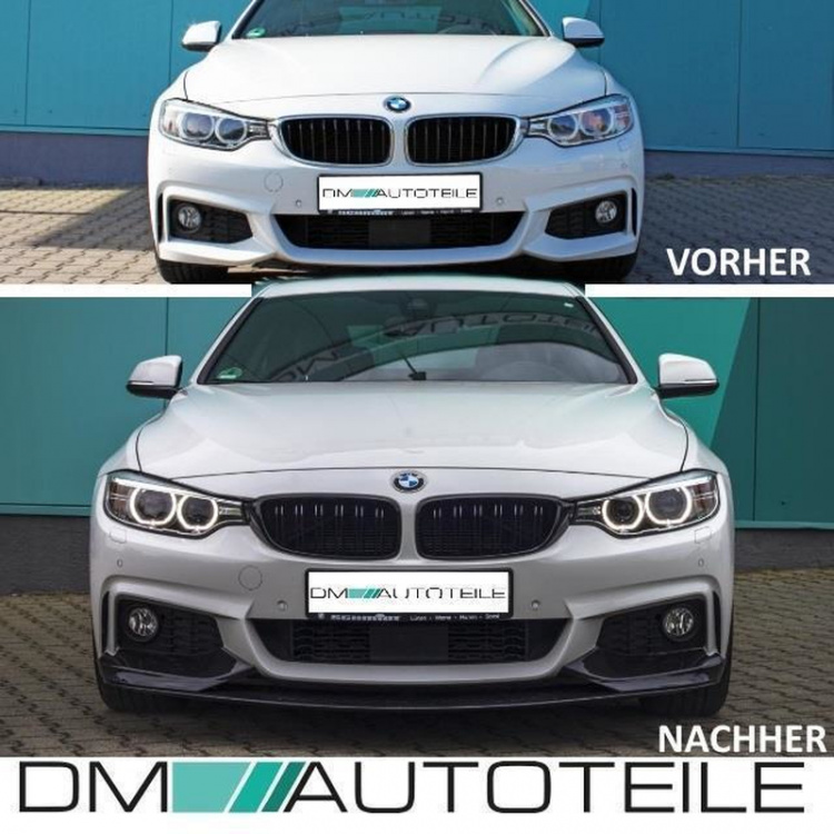 Performance-Spoiler SET Diffusor + Ansatz + Folie passt für BMW 4er F32 F33 F36 M-Paket