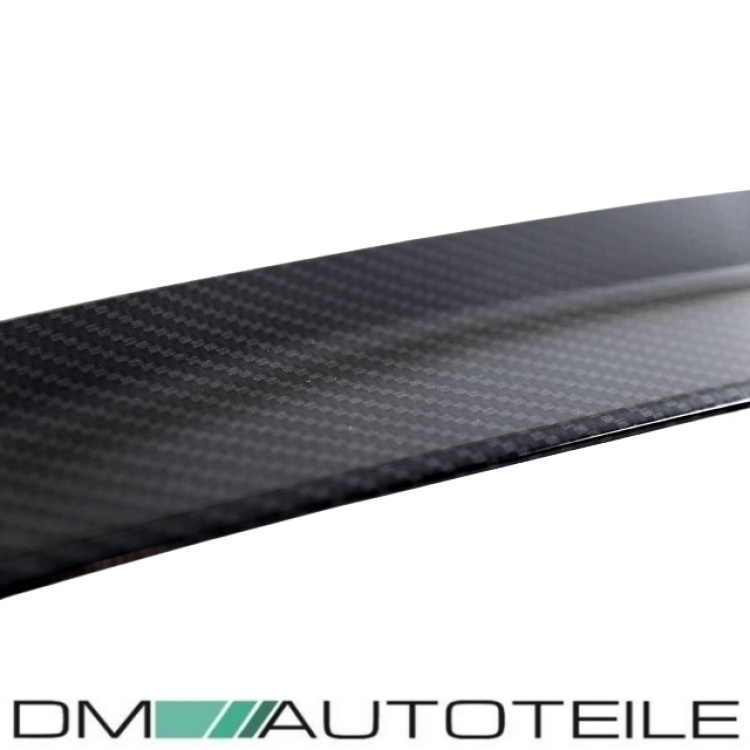 Set BMW 4er F36 Gran Coupe Heckspoiler Hecklippe Sport-Performance Carbon Optik 14>