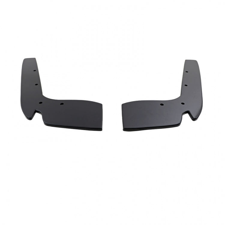 Set ABS Spoiler Flaps Stoßstange hinten Leisten Performance Schwarz Glanz + ABE passt für BMW 3er F30 F31 M-Paket