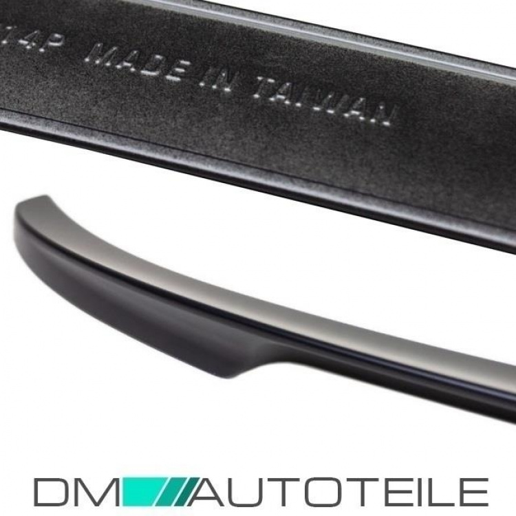 Sport-PERFORMANCE Heckspoiler Heck Spoiler Schwarz Matt passt für BMW 4er F36 Gran Coupe +ABE*