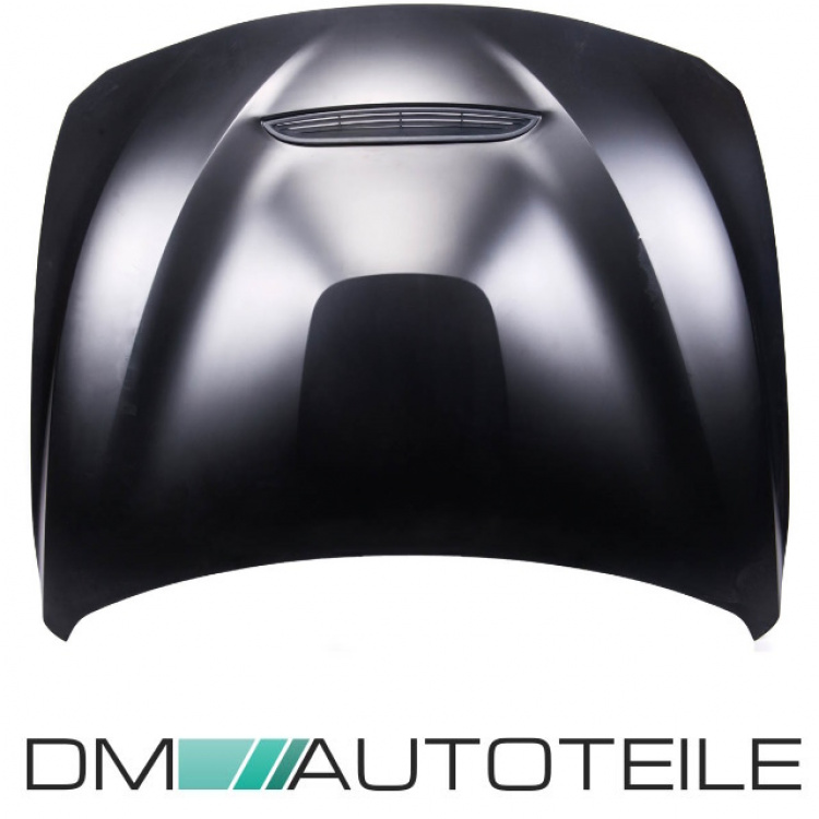 Set Sport Motorhaube Stahl + Lufteinlass schwarz passt für BMW F20 F21 F22 F23 F87 Baujahr 10->> nicht M2 GTS