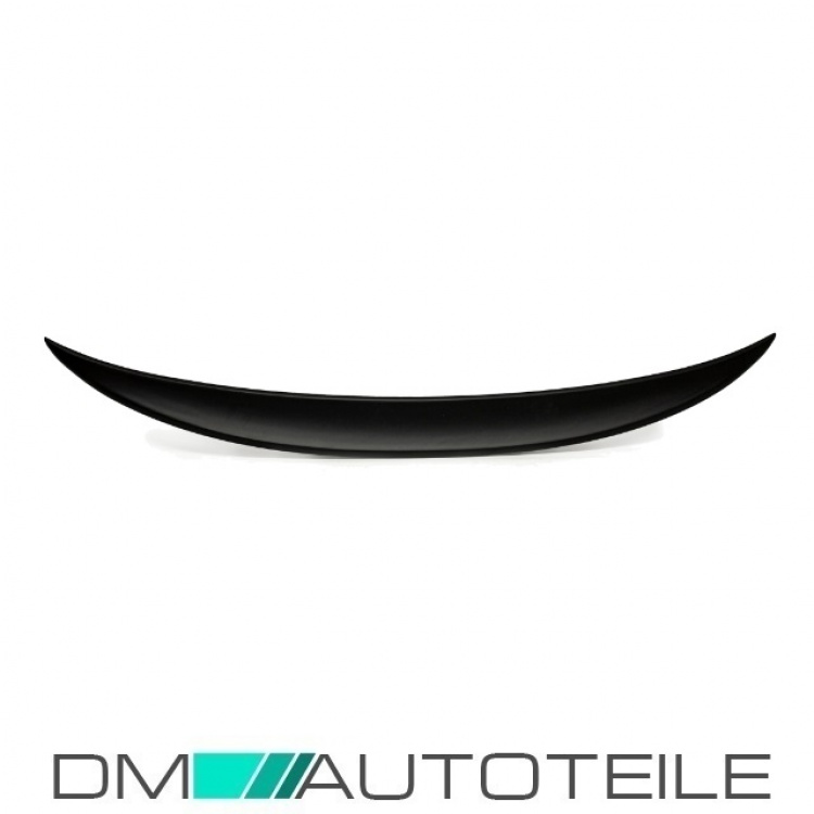 Sport-Performance Heckspoiler Schwarz Matt +3M passend für BMW 1er E82 Coupe+ABE