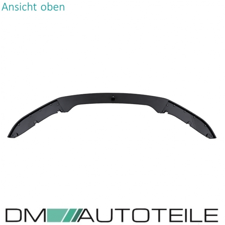 Sport Performance Frontspoiler carbon glanz passt für BMW 1er F20 F21 LCI mit M-Paket ab 2015