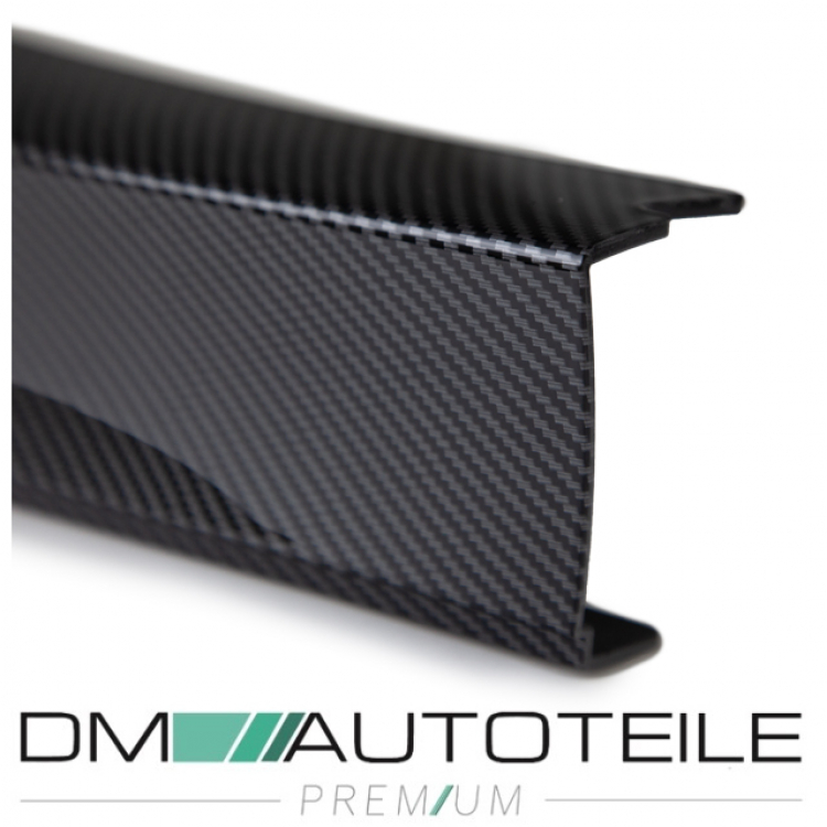 Set Sport-Performance Frontspoiler Carbon Glanz passend für BMW 2er F22 F23 ab Bj 2013