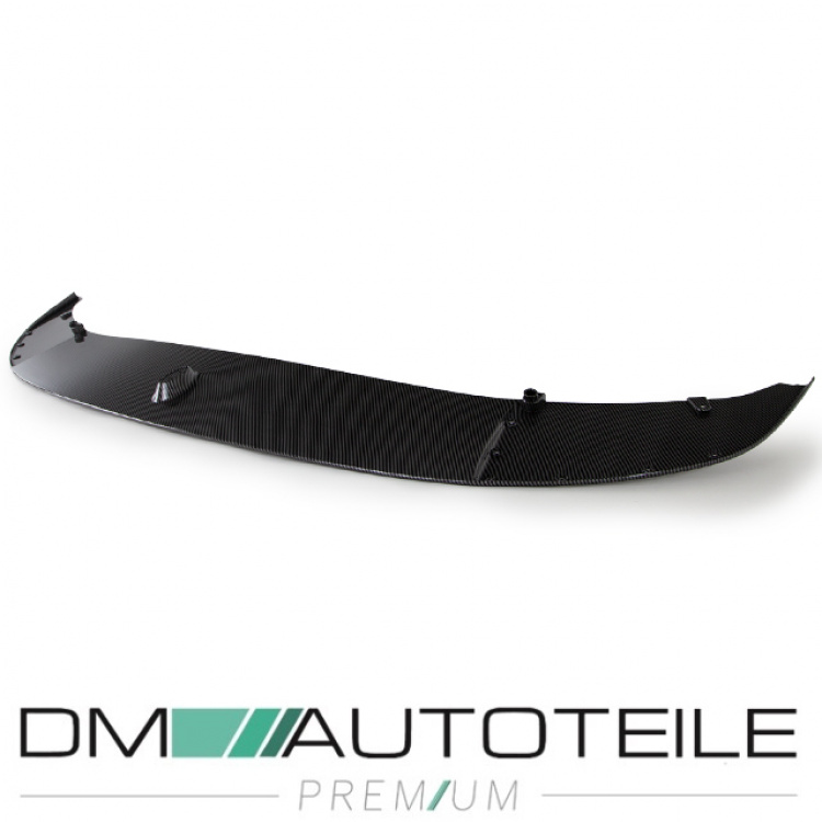 Sport-Performance Frontspoiler 3-teilig Lippe CARBON GLANZ passt für BMW 5er F10 F11 M-Paket