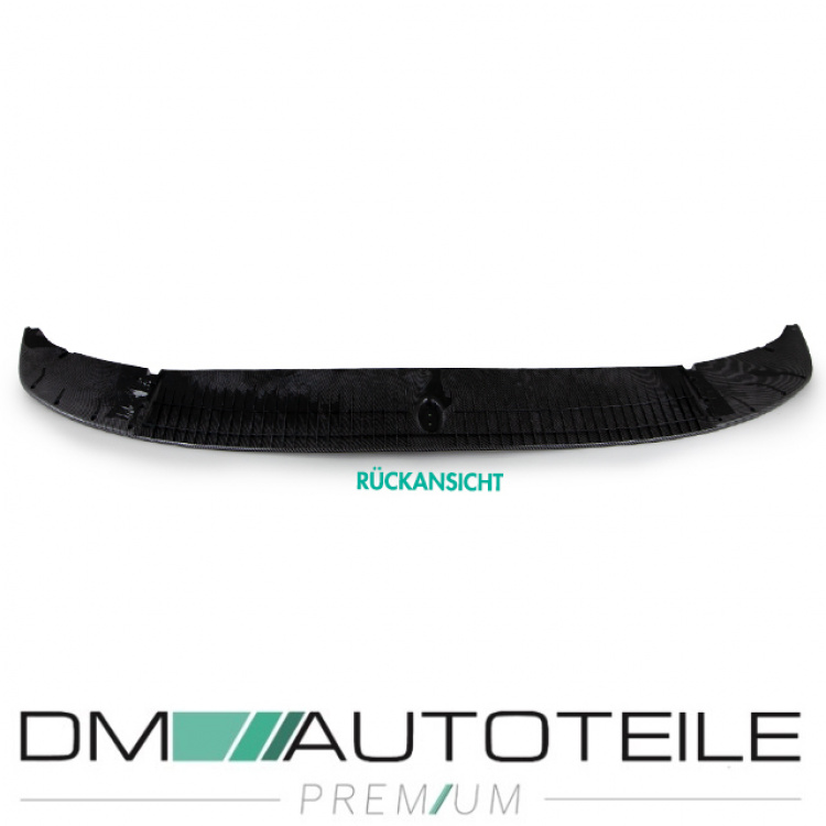 Sport-Performance Frontspoiler 3-teilig Lippe CARBON GLANZ passt für BMW 5er F10 F11 M-Paket