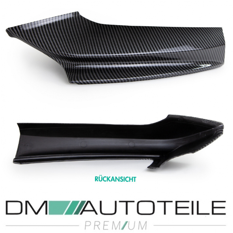 Sport-Performance Frontspoiler 3-teilig Lippe CARBON GLANZ passt für BMW 5er F10 F11 M-Paket