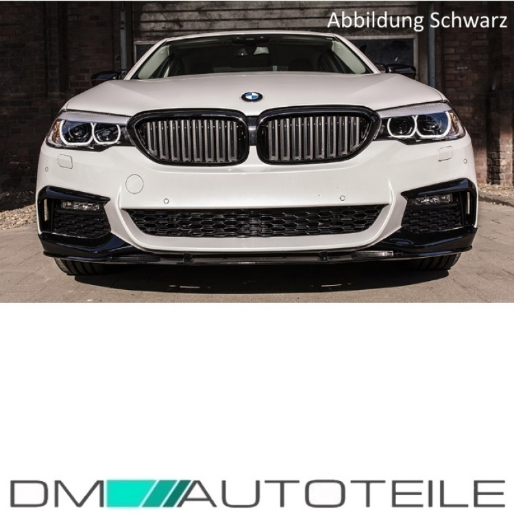 Frontspoiler Sport-Performance Carbon Hochglanz + Schrauben passend für BMW 5er G30 G31 mit M-Paket