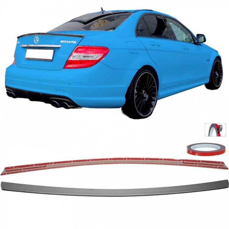 Mercedes C Klasse W204 Kofferraumspoiler Heckspoiler +Zubehör für AMG C63 07-15