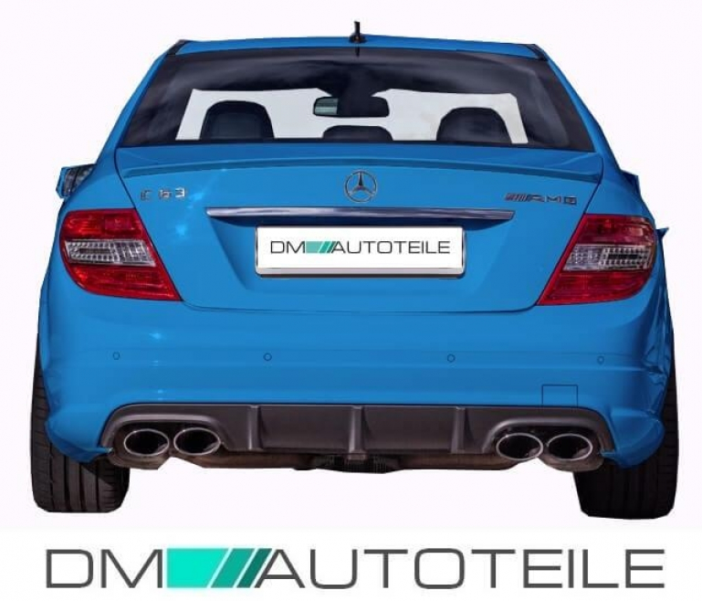 Mercedes C Klasse W204 Kofferraumspoiler Heckspoiler +Zubehör für AMG C63 07-15