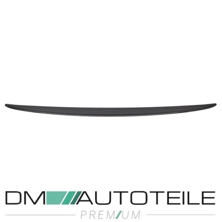 Sport Heckspoiler Schwarz Matt + 3M Set passt für Mercedes E-Klasse W213 auch AMG E63