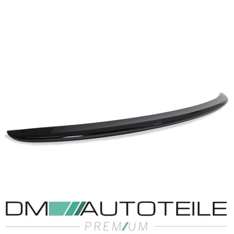 Heckspoiler Lippe schwarz glanz Obsidian passt für Mercedes W205 C205 nur Coupe ab Bj 2015 ABS + Kleber