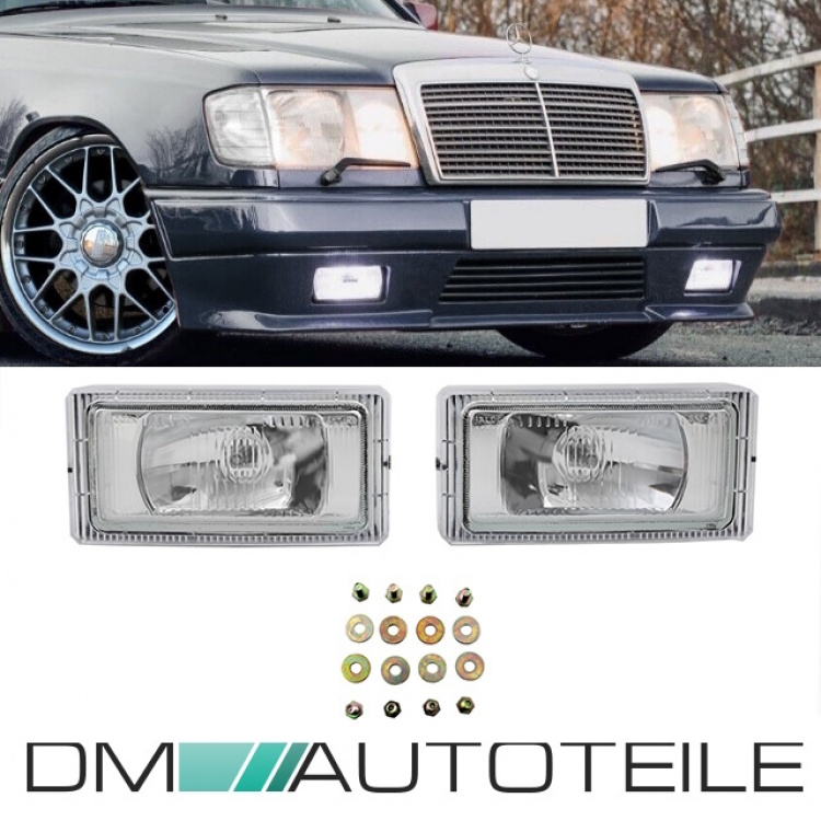 ABS Sport Paket Bodykit Stoßstange Front+ Heck + Seite passt für Mercedes E-Klasse W124 auch AMG Paket