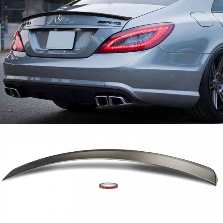 für Mercedes CLS C218 Kofferraumspoiler Heckspoiler + Zubehör für AMG CLS 63 ab Baujahr 2011-