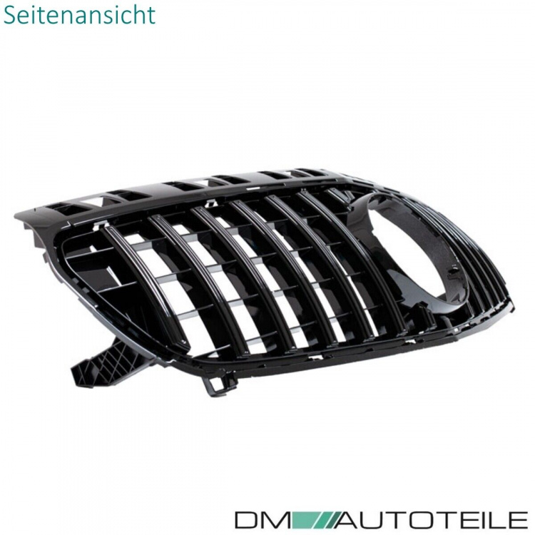 Umbau Sport Kühlergrill Schwarz passend für Mercedes W176 Vor Mopf 12-15 auf Panamericana GT