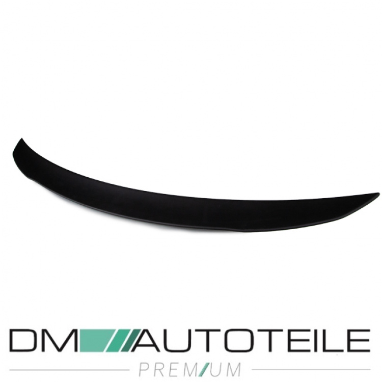 Set Heckspoiler Kofferaum Schwarz Matt + 3M passt für Mercedes CLA W118 ab 2019