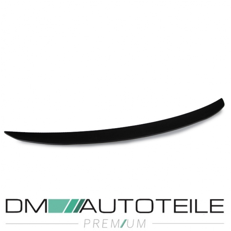 Set Heckspoiler Kofferaum Schwarz Matt + 3M passt für Mercedes CLA W118 ab 2019