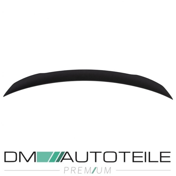 Set Heckspoiler Kofferaum Schwarz Matt + 3M passt für Mercedes CLA W118 ab 2019