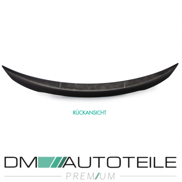 Set Heckspoiler Kofferaum Schwarz Glanz lackiert passt für Mercedes CLA W118 ab 2019 +3M