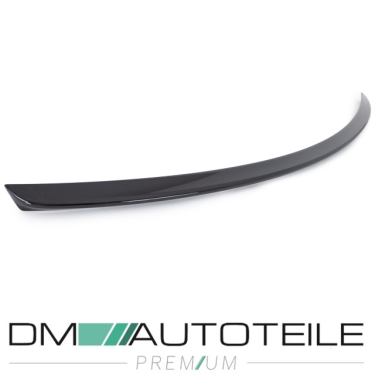 Set Heckspoiler schwarz glanz lackiert +3M passt für Mercedes CLS W219 auch AMG ab Bj 04-10 aus ABS