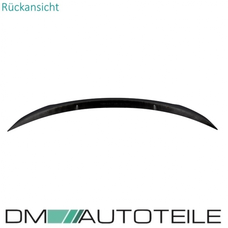 Set Kofferraumspoiler Heckspoiler Spoiler Hochglanz Schwarz passt für Mercedes A-Klasse W177 auch A35 AMG