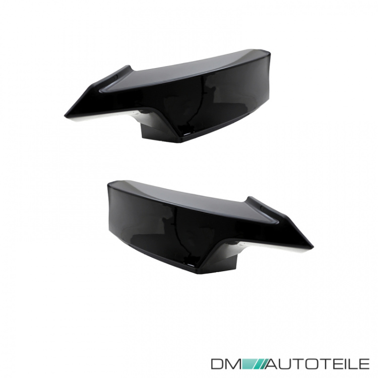 LACKIERT Flaps SET Sport-Performance Schwarz Glanz passt für BMW F30 F31 M-Paket auch LCI