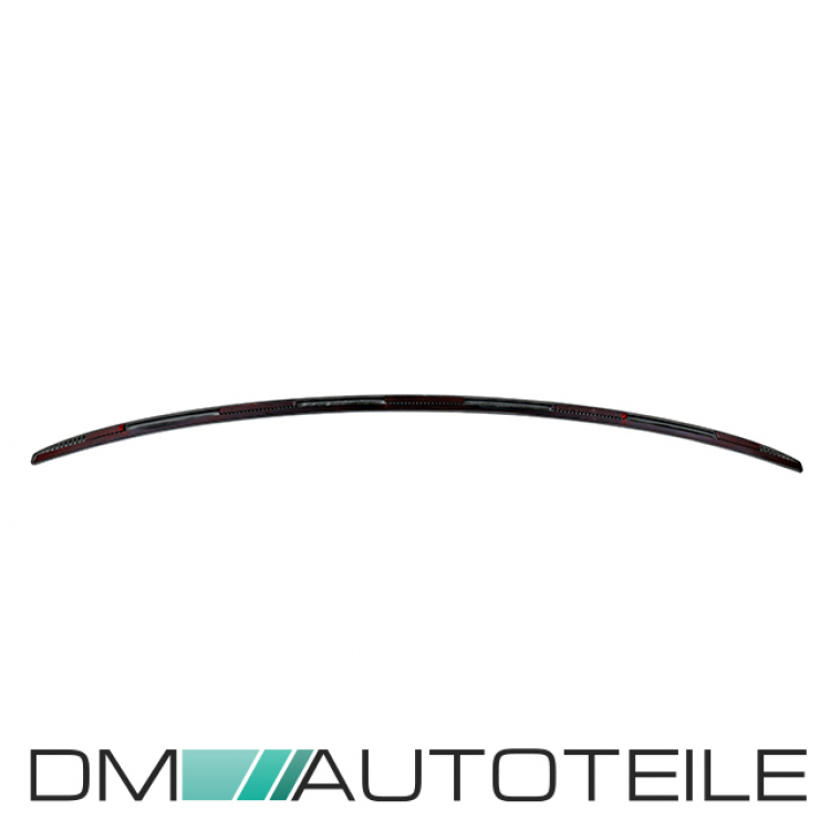 Set LACKIERT Heckspoiler Spoilerlippe ab Bj 06-10 passt für BMW E92 Coupe 3M Hochglanz Schwarz