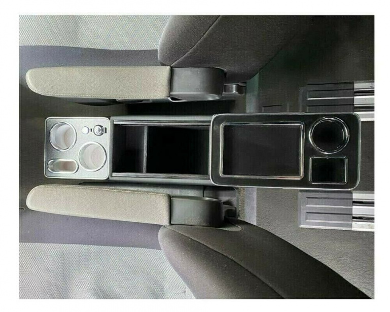 Upgrade Staufach Mittelkonsole Ablage für Peugeot Traveller 16-21 mit LED Beleuchtung und USB