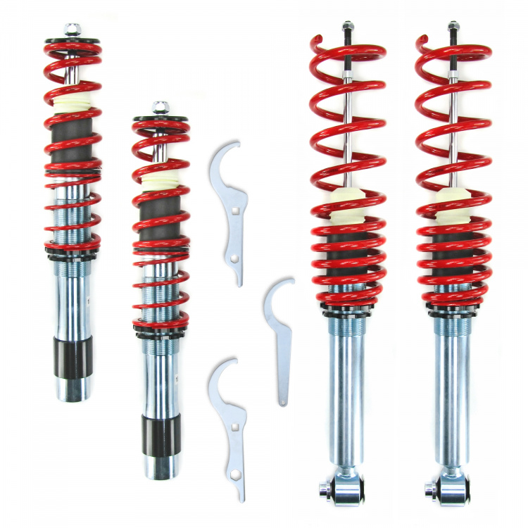 Redline Gewindefahrwerk passend für BMW 5er E39 520i, 523i, 525i, 528i, 530i, 520D, 525D / TD / TDS, 530D Baujahr 1995 - 2003