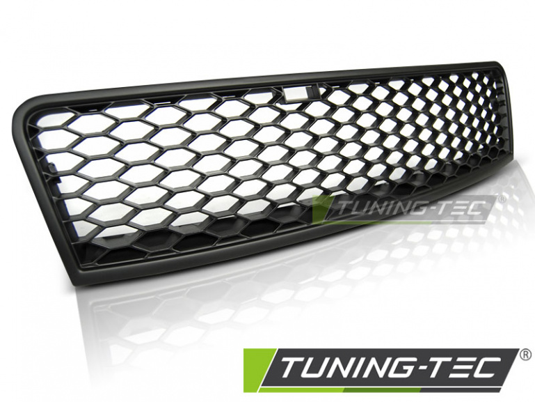 Upgrade Sportgrill / Kühlergrill für Audi A6 C5 (4B) 01-05 matt schwarz in Wabendesign