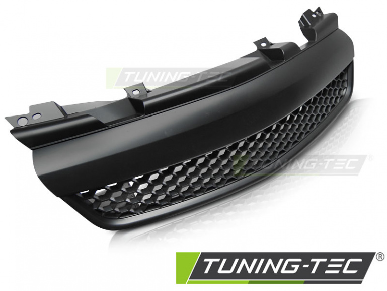 Upgrade Sportgrill / Kühlergrill für Opel Zafira B 05-08 matt schwarz in Wabendesign