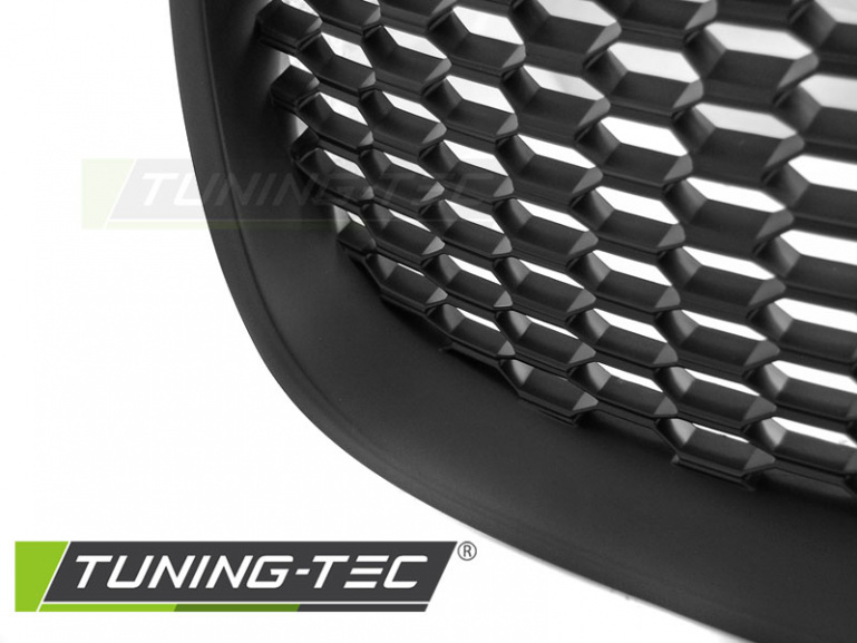 Upgrade Sportgrill / Kühlergrill für für Seat Leon/Toledo/Altea 1P 05-09 schwarz in Wabengitter Design