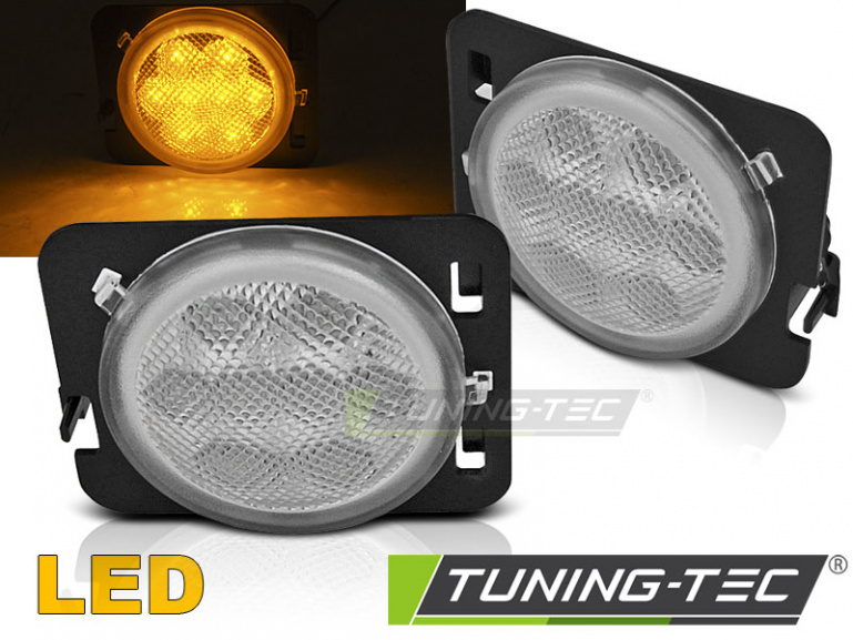 Upgrade LED Seitenblinker für Jeep Wrangler JK 07-18 weiß