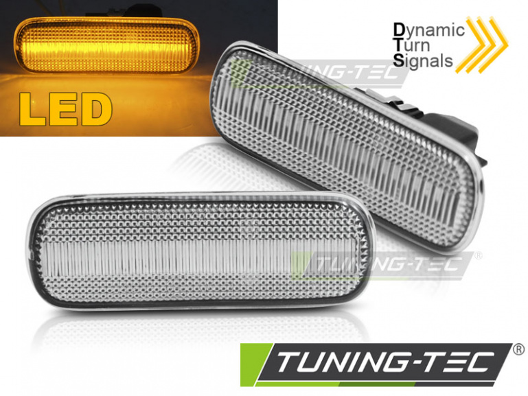 Upgrade LED Seitenspiegel Blinker für Citroen C4 04-11 Weiß dynamisch