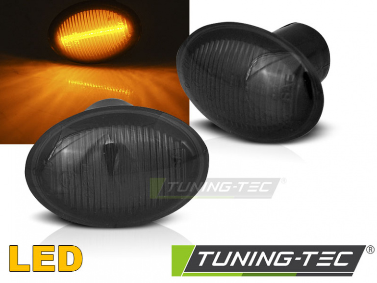 Upgrade LED Seitenblinker für Ford KA / Fiat 500 04-20 rauch