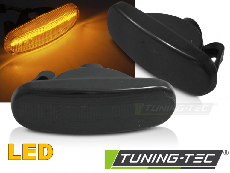 Upgrade LED Seitenblinker für Ford Punto / Panda / Stilo / Idea / Linea / Multipla Schwarz