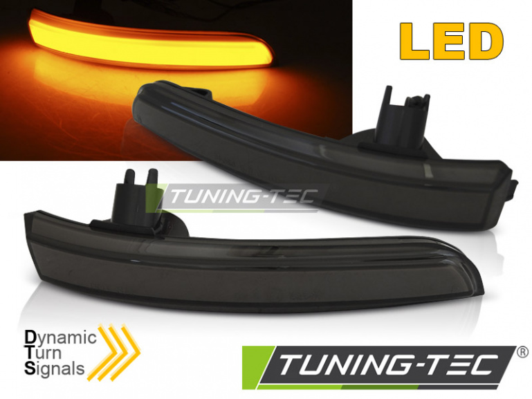 Upgrade LED Spiegelblinker für Ford Kuga / Escape / Ecosport 12-20 schwarz/rauch dynamisch