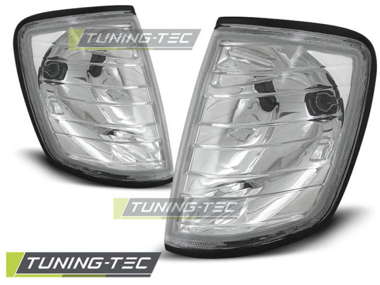 Upgrade Klarglas Frontblinker für Mercedes Benz E-Klasse W124 85-95 chrom