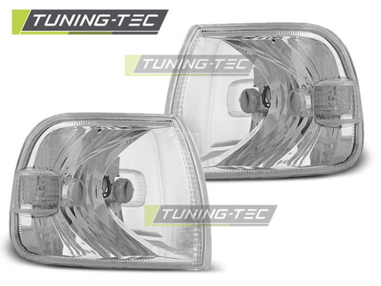 Upgrade Klarglas Frontblinker für VW T4 langer Vorderwagen 96-03 chrom