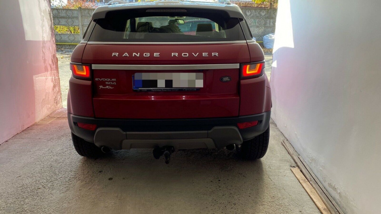 LED Lightbar Design Rückleuchten für Land Rover / Range Rover Evoque 11-18 schwarz mit dynamischem Blinker