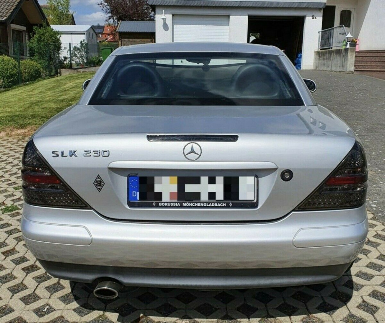 LED Upgrade Design Rückleuchten für Mercedes Benz SLK R170 96-04 schwarz/rauch