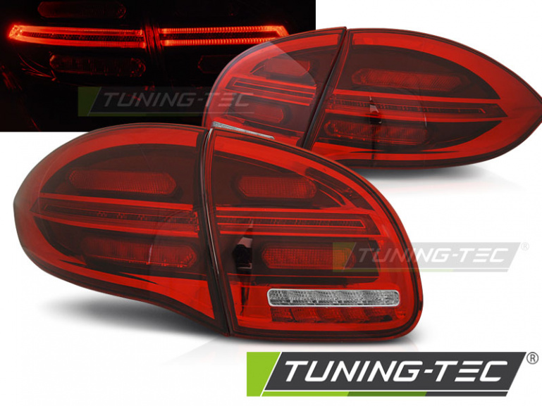 Voll LED Upgrade Design Rückleuchten für Porsche Cayenne 92A 10-15 rot/klar