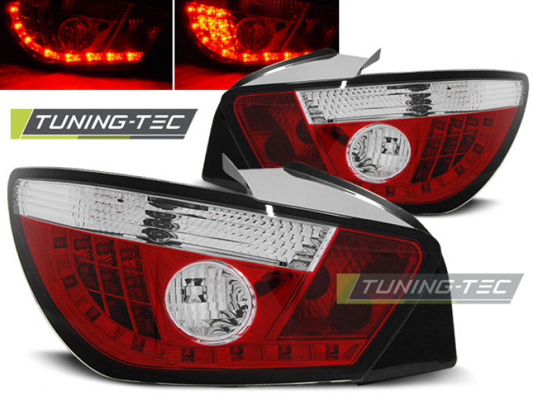 LED Upgrade Design Rückleuchten für Seat Ibiza 6J (3-Türer) 08-12 rot/klar