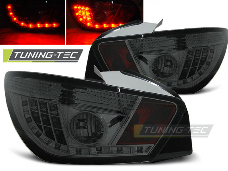 LED Upgrade Design Rückleuchten für Seat Ibiza 6J (3-Türer) 08-12 rauch