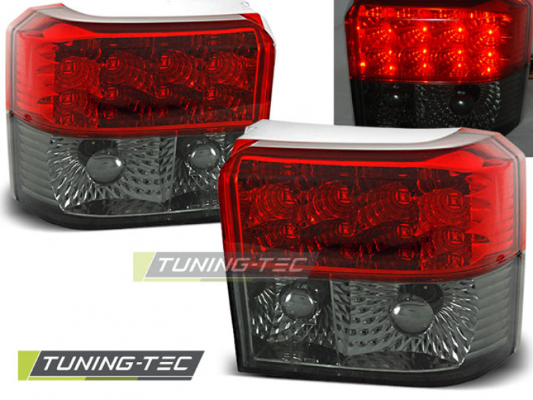 LED Design Rückleuchten für VW T4 90-03 rot/rauch