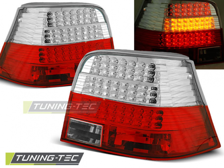 LED Upgrade Design Rückleuchten für VW Golf 4 (IV) 97-03 rot/klar