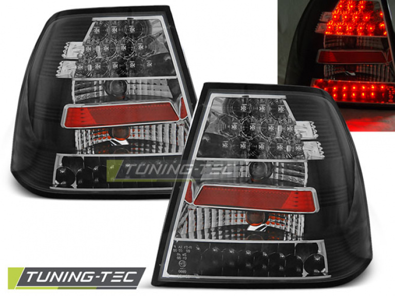 LED Upgrade Design Rückleuchten für VW Bora Limousine 98-05 schwarz