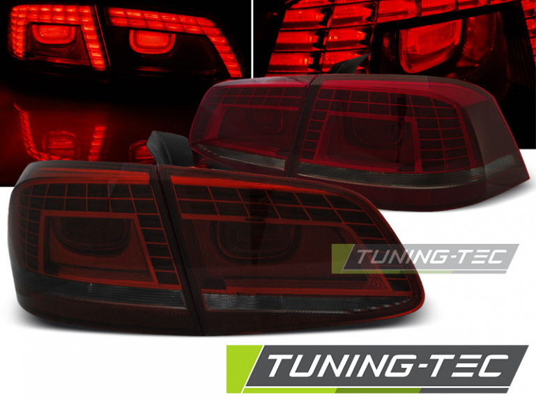 LED Upgrade Design Rückleuchten für VW Passat 3C B7 Limousine 10-14 rot/rauch